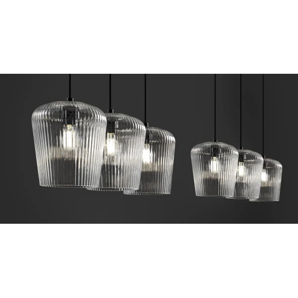 Plisse Lampe Krystal