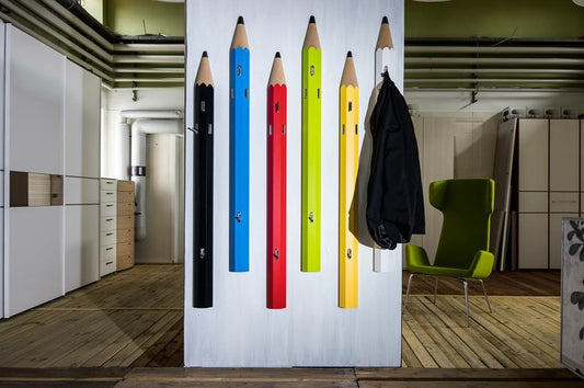 Poppy knagerække Sort